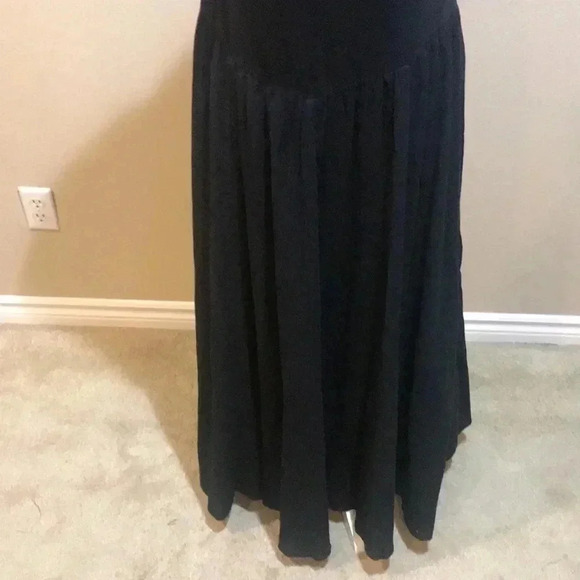 Soft Surroundings Boat Neck Short Sleeved Fit & Flare Cotton Maxi Dress-Small - Picture 6 of 12